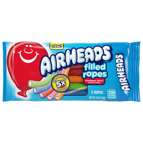 Airheads Filled Ropes Assorted 57g