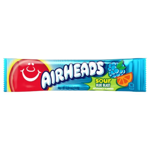 Airheads Bar - Sour Blue Blast