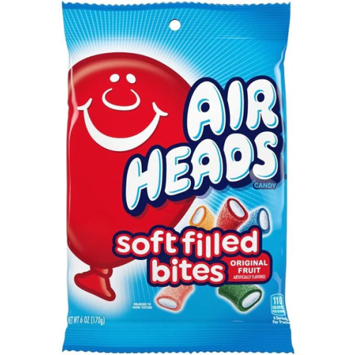 Airheads Soft Filled Bites Peg Bags (170g)