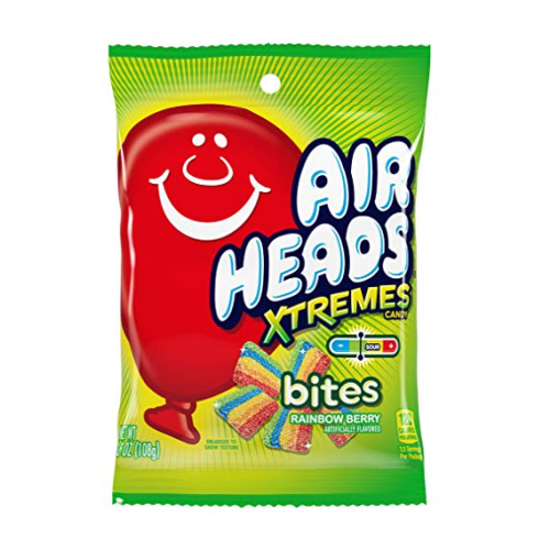 Airheads Xtremes Bites Sourfuls Rainbow Berry 6oz (170g)
