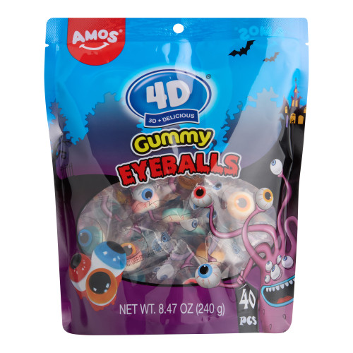 Amos 4D Gummy Eyeballs (12 x 240g)