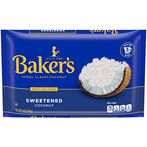 Bakers Angel-Flake Coconut (198g)