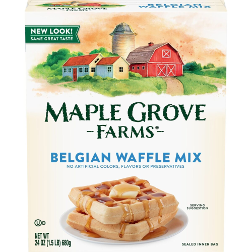 Maple Grove Farms Waffle MIx Belgian (680g)