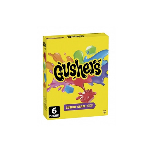 BC Gushers Gushin Grape 6 Pack (Canadian)