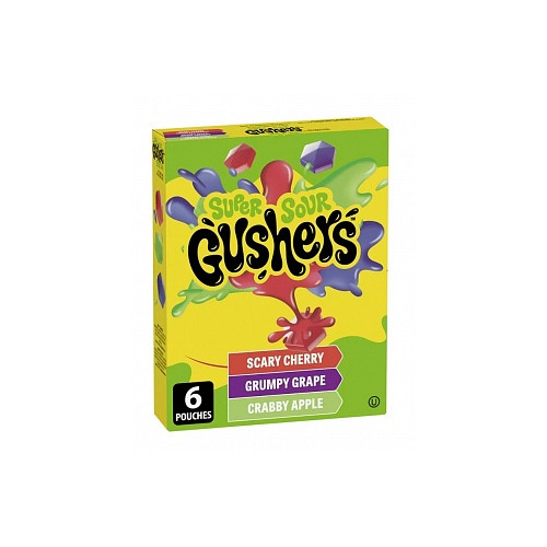 BC Gushers Super Sour 6 Pack (Canadian)