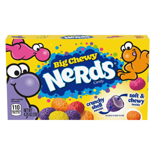 Ferrara Big Chewy Nerds box (120g)