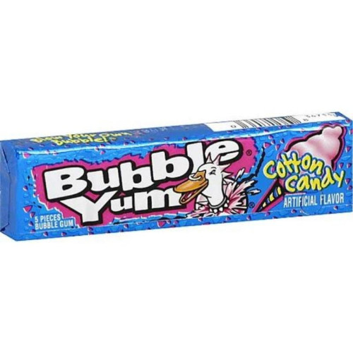Bubble Yum Gum Cotton Candy
