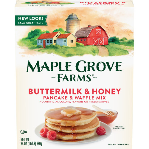 Maple Grove Farms Pancake Mix Buttermilk & Honey (680g)