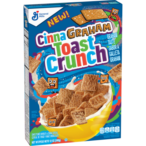 Gen Mills Cinnamon Toast Crunch Cinnagraham (12 x 340g)