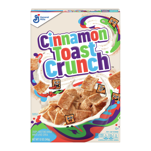 Gen Mills Cinnamon Toast Crunch cereal (354g)