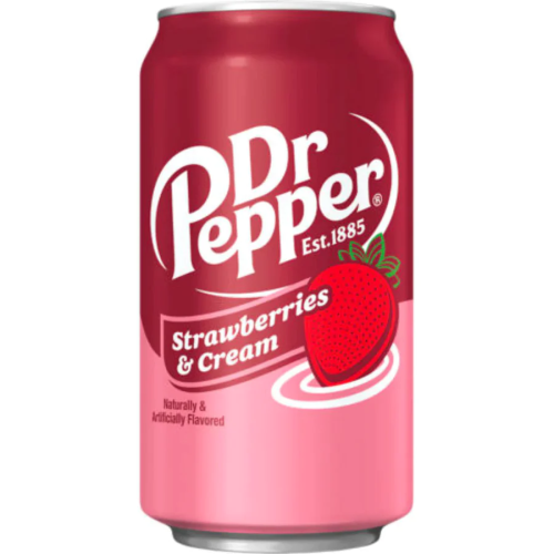 Dr Pepper Strawberries & Cream soda
