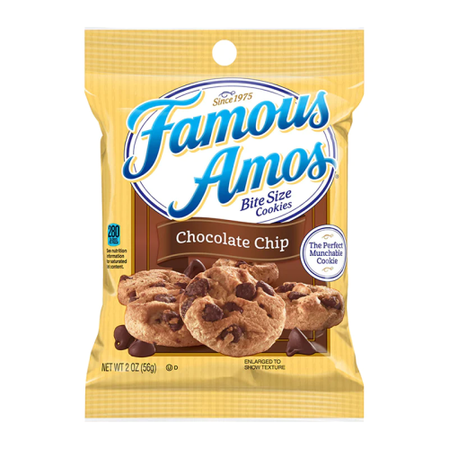 Famous Amos Choc Chip cookies (57g)