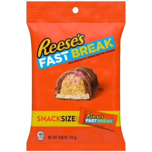 Reese's Fastbreak Snack Size Peg Bag (132g)