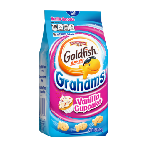 P/Farm Goldfish Grahams - Vanilla Cupcake