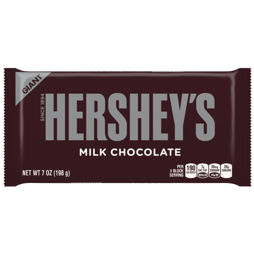 Hershey's Giant Milk Chocolate bars