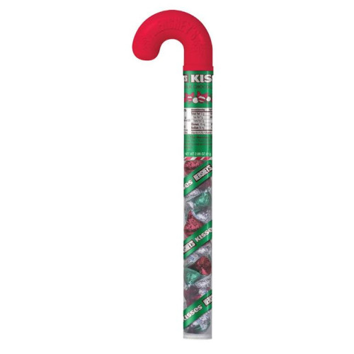 Hershey's Kisses Milk Chocolate Christmas Cane (33 x 64g)