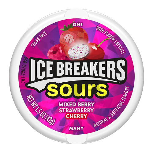 Ice Breakers Assorted Berry Mints (8 x 42g)