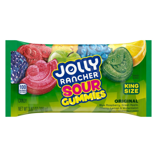 Jolly Rancher Sour Gummies King Size (109g) nmo