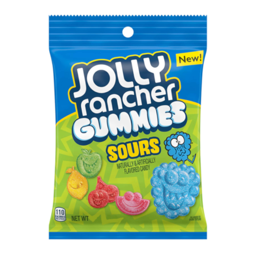 Jolly Rancher Sour Gummies Bags (184g) nmo