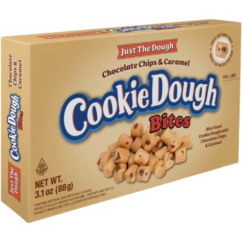 Cookie Dough Bites - 'Just The Dough' Choc Chips & Caramel