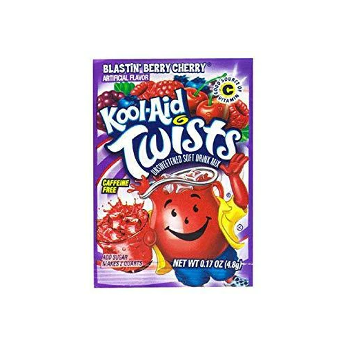 Kool-Aid Blastin Berry Cherry sachets