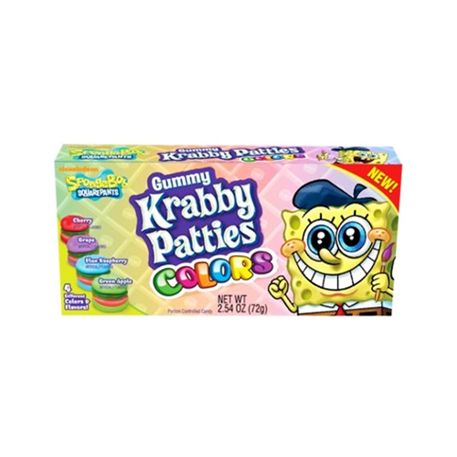 Krabby Patties Colors Theatre box (72g)