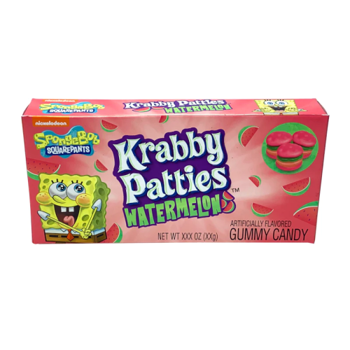 Krabby Patties Watermelon Theatre box (72g)