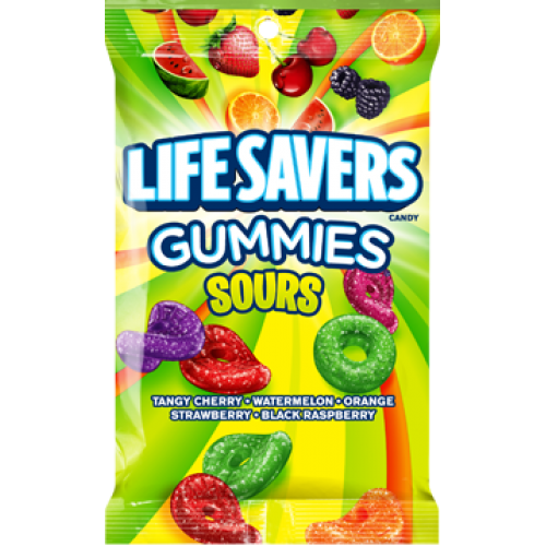 Lifesavers Gummies Sours (12 x 198g)