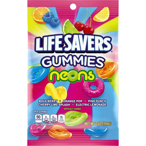 Lifesavers Gummies Neons (12 x 198g)