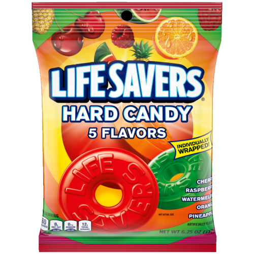 Lifesavers Hard Candy 5 Flavors