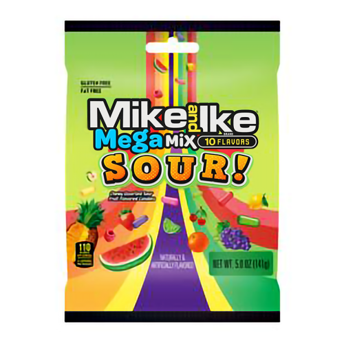 Mike & Ike Sour Mega Mix Bags
