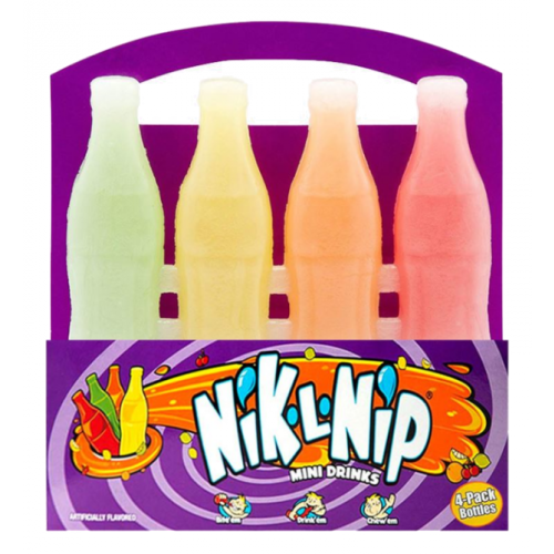 Nik-L-Nip Original Wax Mini Bottles 4-Pack (39g)