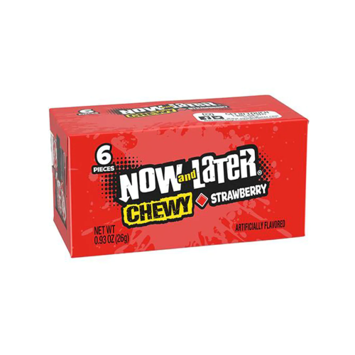 Now and Later Strawberry 6 piece