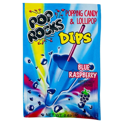 Pop Rocks Dips - Blue Raspberry (18g)