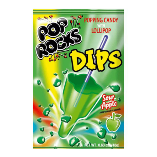 Pop Rocks Dips - Sour Apple (18g)