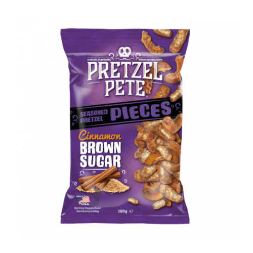 Pretzel Pete Cinnamon Brown Sugar pieces
