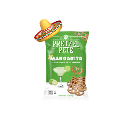 Pretzel Pete Margarita pretzels 110g