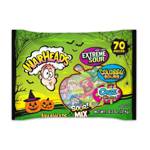 Warheads Sour Halloween Mix (12 x 374g)