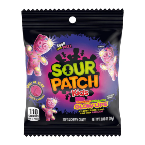 Sour Patch Kids Glowups - bags (87g)