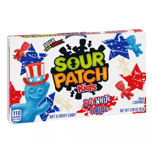 Sour Patch Kids Red, White & Blue Box