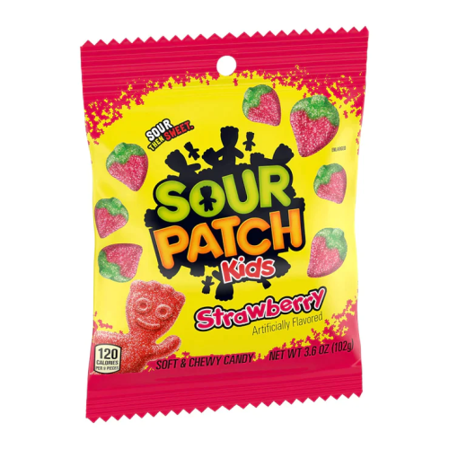 Sour Patch Kids Strawberry bags (102g)