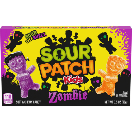 Sour Patch Kids Zombies Theatre Box 3.5oz (99g)