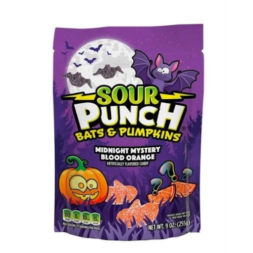 Sour Punch Bats and Pumpkins (6 x 255g)
