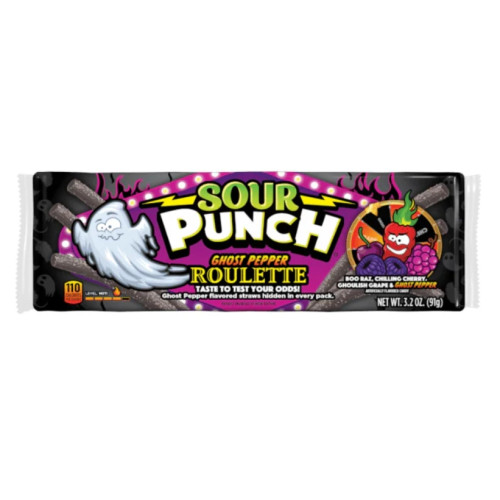 Sour Punch Ghost Pepper Roulette (24 x 91g)