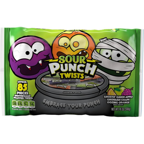 Sour Punch Twists 85 Pack (12 x 510g)