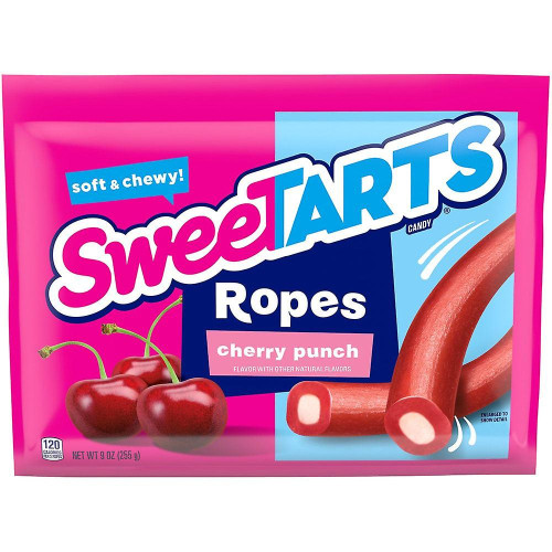 SweeTarts Chewy Ropes Cherry Punch Share Pack 99g