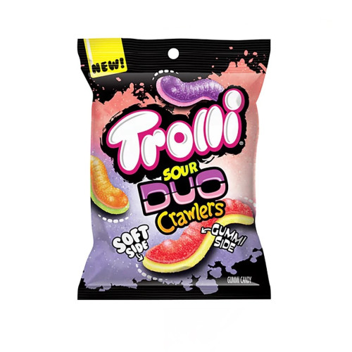 Trolli Duo Crawlers peg bags 4.25oz (120g)