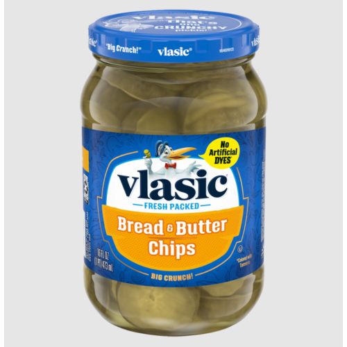 Vlasic Pickle Chips Bread & Butter (710g)