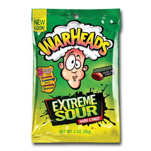 Warheads Extreme Sour Bags (56g)