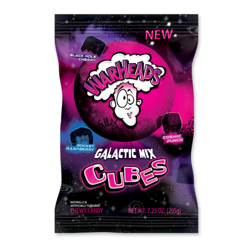 Warheads Galactic Cubes bags (127g)